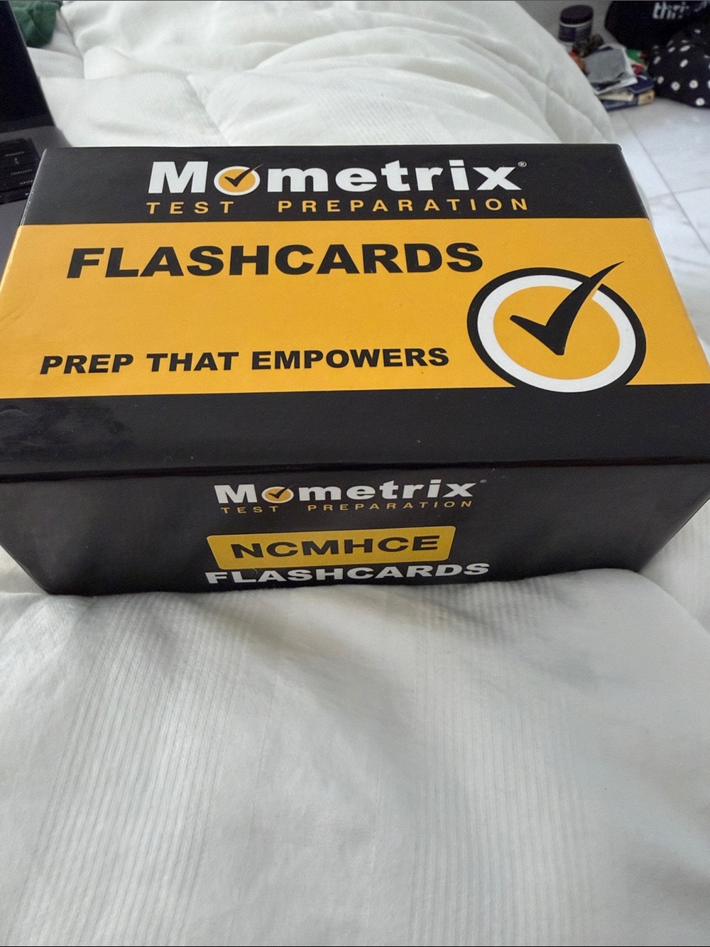 Mometrix NCMHCE Flashcards - Yellow & Black Test Prep